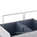 Detachable pull-out undercounter kitchen waste bin